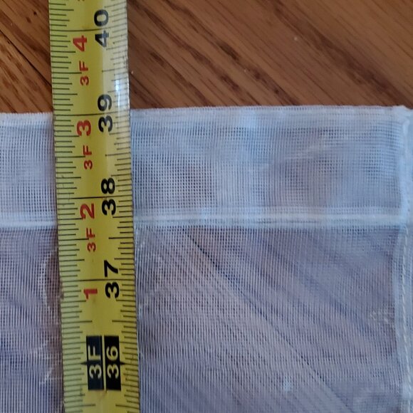 3 Sets Sheers Floral, Rose, Plain 62" x 54" Vintage 1 JC Penney Vintage - Picture 11 of 15